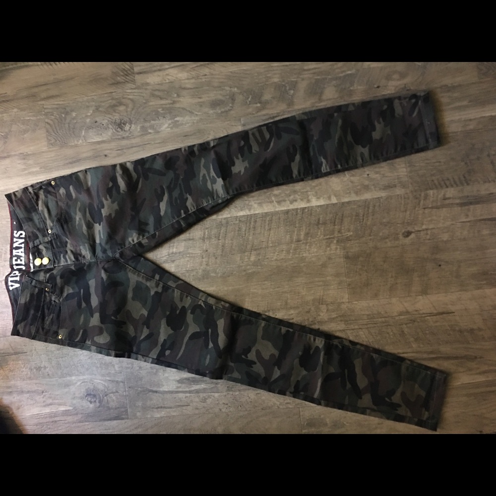 Army Print V.I.P Jeans